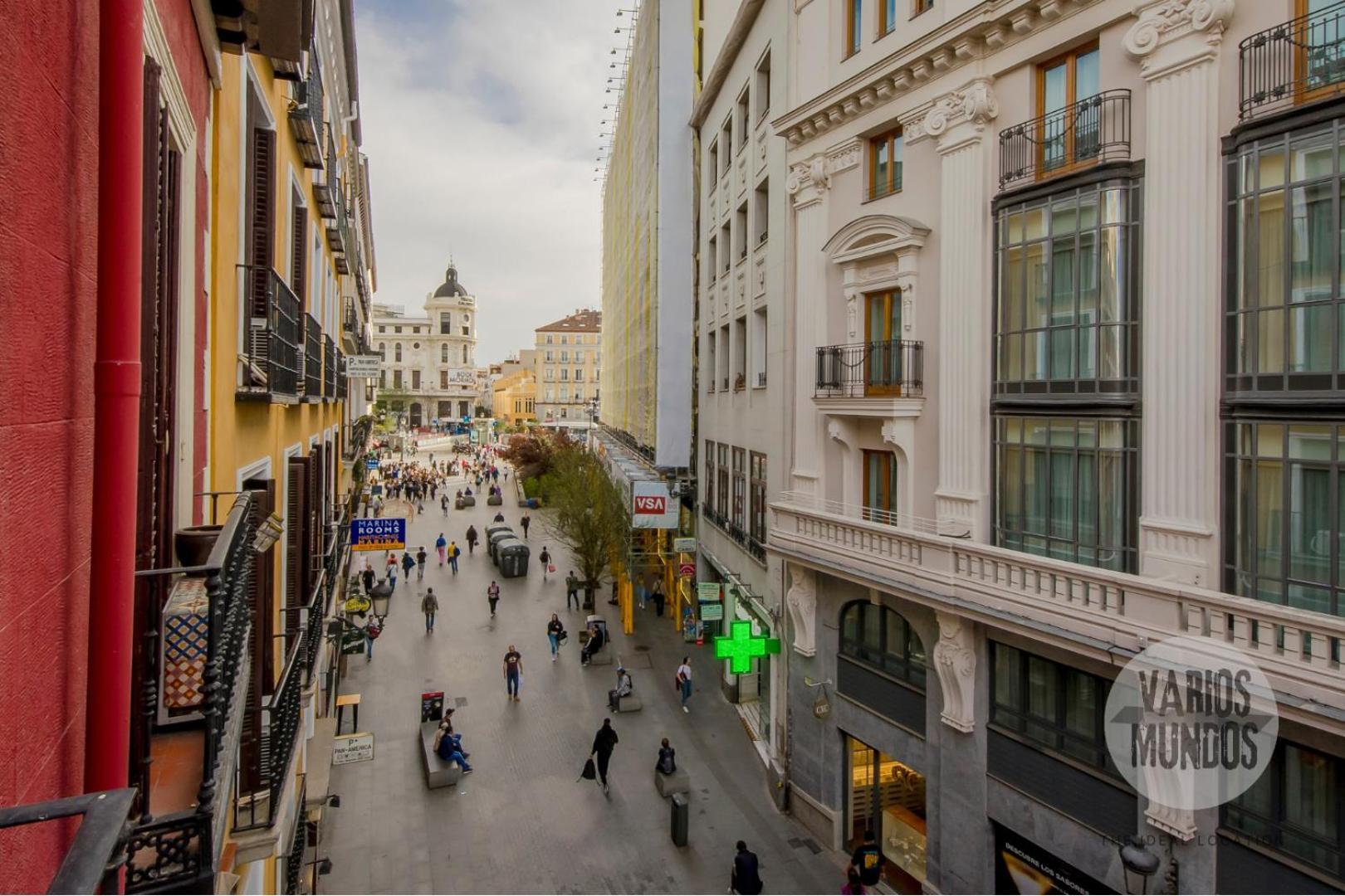 Tu Balcon En Madrid Para 3, Carretas 25 Esterno foto